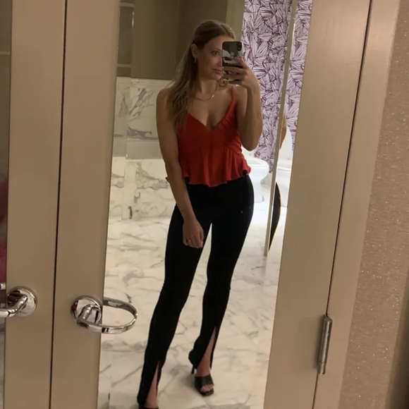 Line & Dot Rianne Tank Top Red - Picture 9 of 10